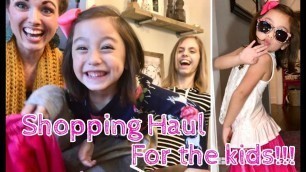 'BEST SHOPPING HAUL FOR THE KIDS EVER! | Target Shopping Haul! | Fashion Show | Family Vlog'