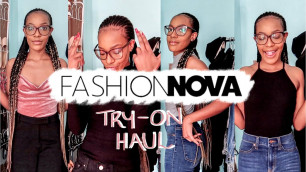 'FASHION NOVA TRY-ON HAUL 2021! (for when outside opens) | Nyemba'