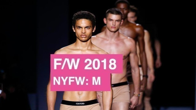 'Tom Ford Fall / Winter 2018 Launches Men\'s Underwear | Global Fashion News'