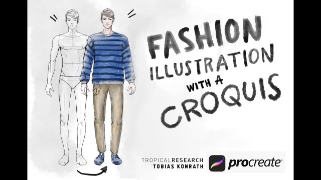 'fashion illustration for beginners with my new male croquis/template'