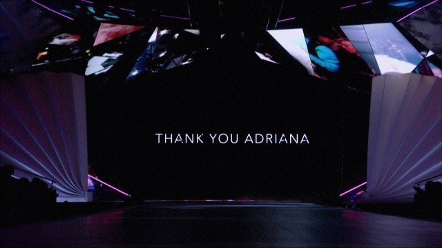 Tribute video to Adriana at her last Victoria's Secret Fashion Show 2018