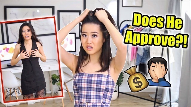'Fiance Rates My HOE-FITS from FashionNova | A Try On Haul'