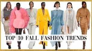 'TOP 10 FALL TRENDS 2021 | Christie Ressel'
