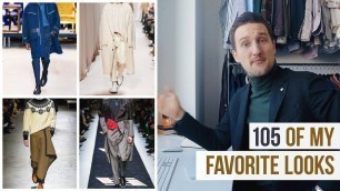 'My Favorite European Fashion Shows | Fall Winter 2019 Menswear'