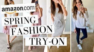 'Spring Amazon Fashion Faves + Try-On Haul!!!'