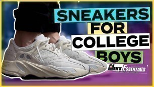 '4 SNEAKERS Every College Guy Must Own | Must Have Sneakers for College Teens | Mayank Bhattacharya'
