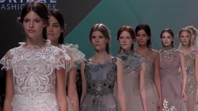 'Desfile completo de los diseñadores M&M en la Barcelona Bridal Fashion Week 2016'