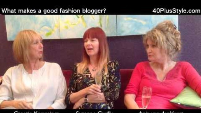 'What makes a good fashion blogger?'
