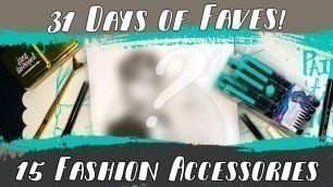 '31 Days of Faves | 15 Fashion Accessories | Jane Davenport Pens'