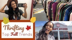 'THRIFTING TOP FALL TRENDS 2019 | VINTAGE CLOTHING'