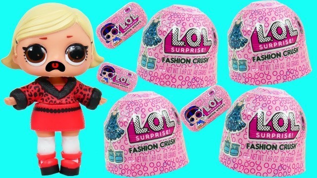 'LOL Surprise Jelly ! Fashion Crush Dress Up Blind Bags Under Wraps'
