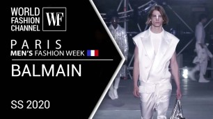 'Balmain |  Paris men’s fashion week  ss 2020'