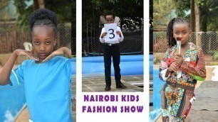 'KIDS FASHION | NAIROBI KIDS FASHION SHOW 2019| FASHION HUB EXTRA'
