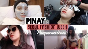 'Seoul Fashion Week Preparation'