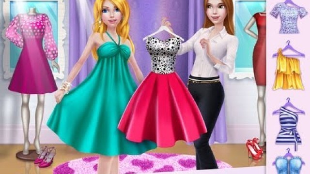 'Shopping Mall Girl Dress Up & Style Game - iPad app demo for kids - Ellie'