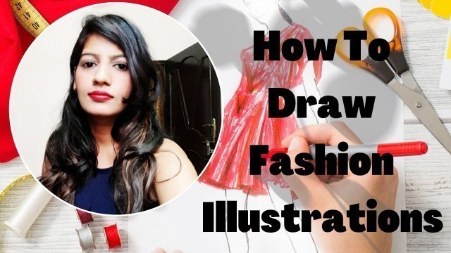 'How to draw fashion illustrations/croquis poses/ pose variation while drawing croquis'