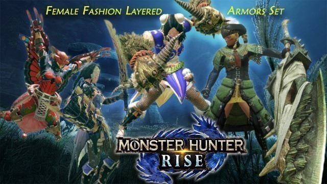 'Monster Hunter Rise Female Layered Armor Fashion 3'