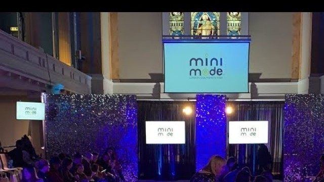 'mini mode London Kids Fashion Week 14 Feb 2020'