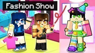 'We become FASHION STARS in Minecraft!'