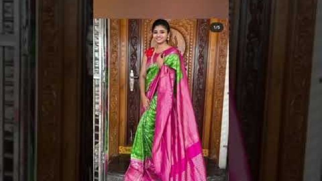 'Banarsi Silk Sari #silksari #shorts'