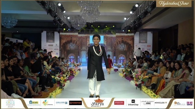 'Aarya at India Kids Fashion Week (IKFW)  | Hyderabad | Fashion Show | Season 7'