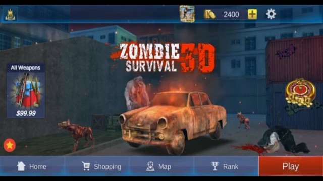 'Zombie survival game play for android 2021 - Zombie Survival 3D Games'