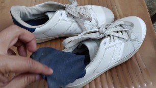 'Condition After 10 Months - Locomotive White Sneakers'