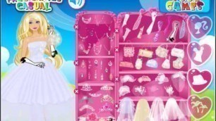 'Barbie perfect bride  dress up game'