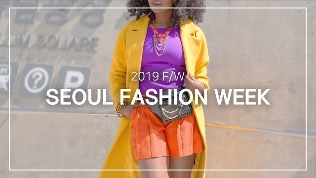 '서울패션위크 19FW 현장에 다녀오다! Seoul Fashion Week 19FW Street Fashion! with SONY A7M3.ㅣ이온'