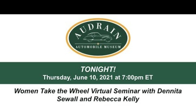 'Women Take the Wheel Virtual Seminar with Dennita Sewall and Rebecca Kelly: Virtual Seminar'
