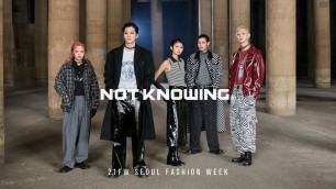 'NOTKNOWING | Fall/Winter 2021 | Seoul Fashion Week'