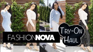 'Fashion Nova Try-on Haul Summer 2021 #tryonhaul #fashionnova'
