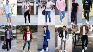 'Smart Ways To Style White Sneakers || Men\'s Fashion || by Look Stylish'