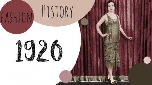 'Fashion History ⏳ 1920s'