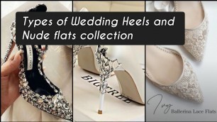 'Types of Nude And Heels Wedding Shoes For Girls|| Fashion 2022| Wedding Shoes for Bride Girls|'