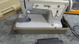 'SINGER SEWING MACHINE MODEL 237 HOW TO PRODUCT REVIEW AND TESTING'