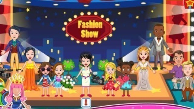 'My Town : Fashion Show - iPad app demo for kids - Ellie'