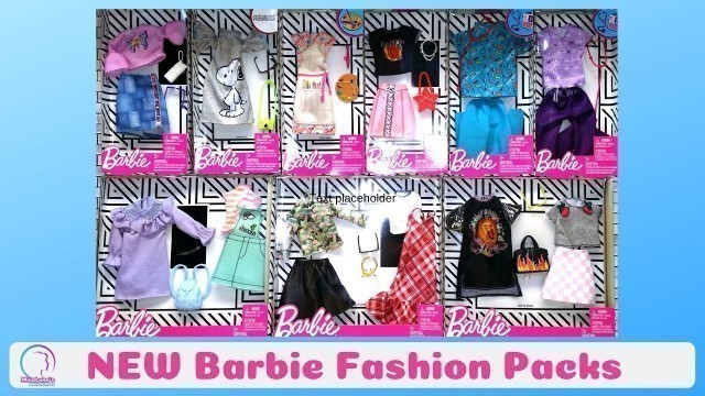 'New Barbie Fashion Haul 3: Career fashion | Summer Outfits | Ropa de Barbie'