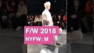'C2H4 Fall 2018 Men\'s Live Stream | Global Fashion News'