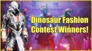 'Dinosaur Armor Fashion Contest is Here!'
