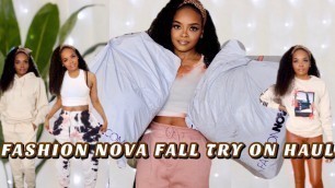 'SUMMER TO FALL COLLECTIVE FASHION NOVA TRY ON HAUL'