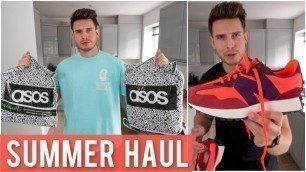 'HUGE Men\'s ASOS Summer Fashion Haul & Try-On (New Balance, Topman, North Face + More)'