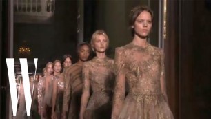 'Valentino Fall 2011 Couture - runway fashion show - W Magazine'