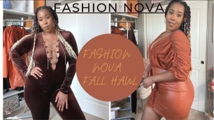 'HUGE Fall Clothing Haul FASHION NOVA | Date Night Outfit Ideas 2021 |  Help Me Choose My Outfit'