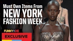 'Must Own Items From New York Fashion Week 2016'