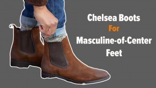 'Chelsea Boots for Masculine of Center Feet | Non-Binary Fashion'