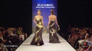'Sue Wong \"Mythos & Goddesses\" Art Hearts Fashion LA Fashion Week FW 15'