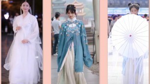 Chinese Traditional clothes Fashions#TikTok