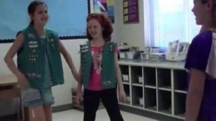 'Girl Scout Junior Camping Badge (Packing Fashion Show) & First Aid Skits'