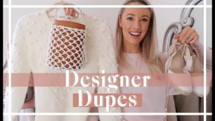 'DESIGNER DUPES 2019 // Zimmerman, Gucci, Chloe, Marysia   |   Fashion Mumblr'